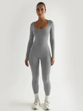 Jumpsuit sportiva a maniche lunghe da donna ATREND