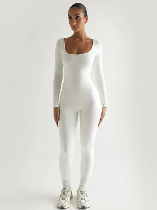 Jumpsuit sportiva a maniche lunghe da donna ATREND