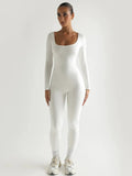 Jumpsuit sportiva a maniche lunghe da donna ATREND