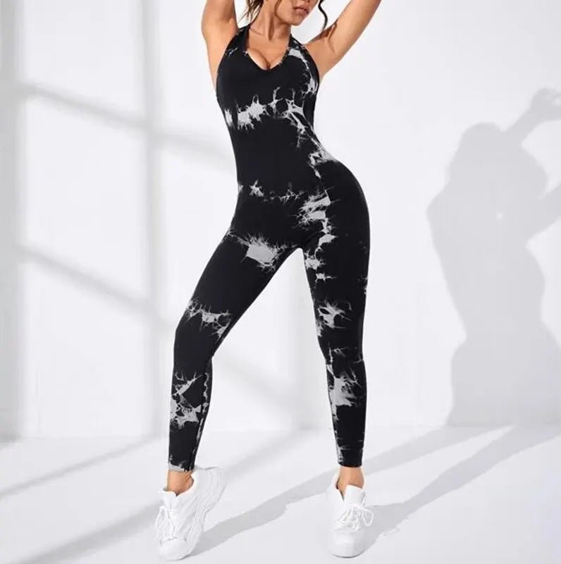 Jumpsuit sportiva senza maniche da donna - jumpsuit donna ATREND