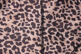 Jumpsuits senza maniche scavata in stampa leopardata da donna ATREND