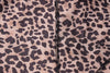 Jumpsuits senza maniche scavata in stampa leopardata da donna ATREND