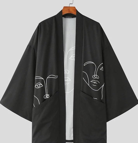 Kimono casual in cotone da uomo - kimono pride ATREND