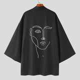 Kimono casual in cotone da uomo - kimono pride ATREND