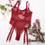 Lingerie body a rete trasparente con catena da donna - intimo lingerie ATREND
