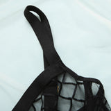 Lingerie body a rete trasparente con catena da donna - intimo lingerie ATREND