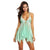 Lingerie camicia da notte sexy ricamata in pizzo trasparente da donna ATREND