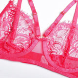 Lingerie patchwork reggiseno perizoma & giarrettiere da donna - intimo lingerie ATREND