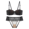 Lingerie reggiseno a balconcino & slip in pizzo da donna - lingerie ATREND