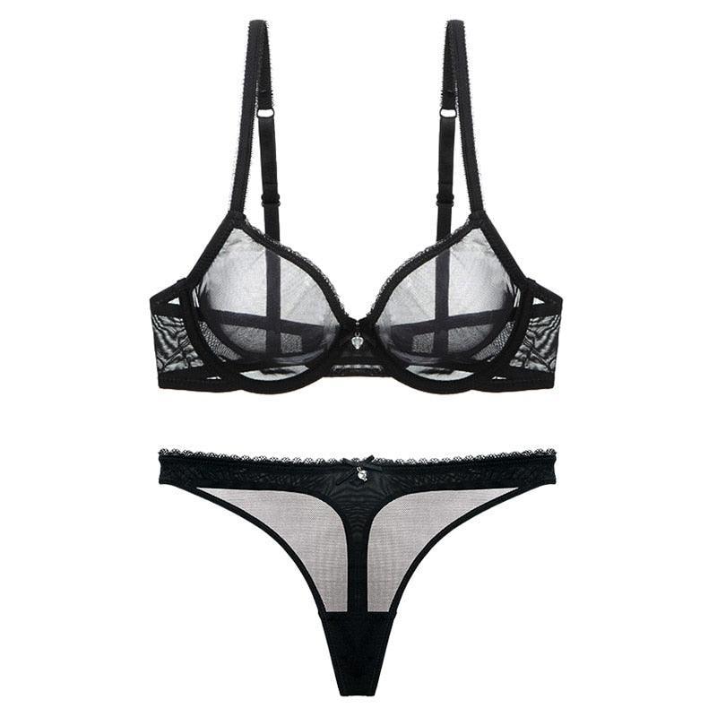 Lingerie reggiseno & perizoma a rete da donna - lingerie ATREND
