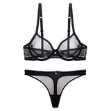 Lingerie reggiseno & perizoma a rete da donna - lingerie ATREND