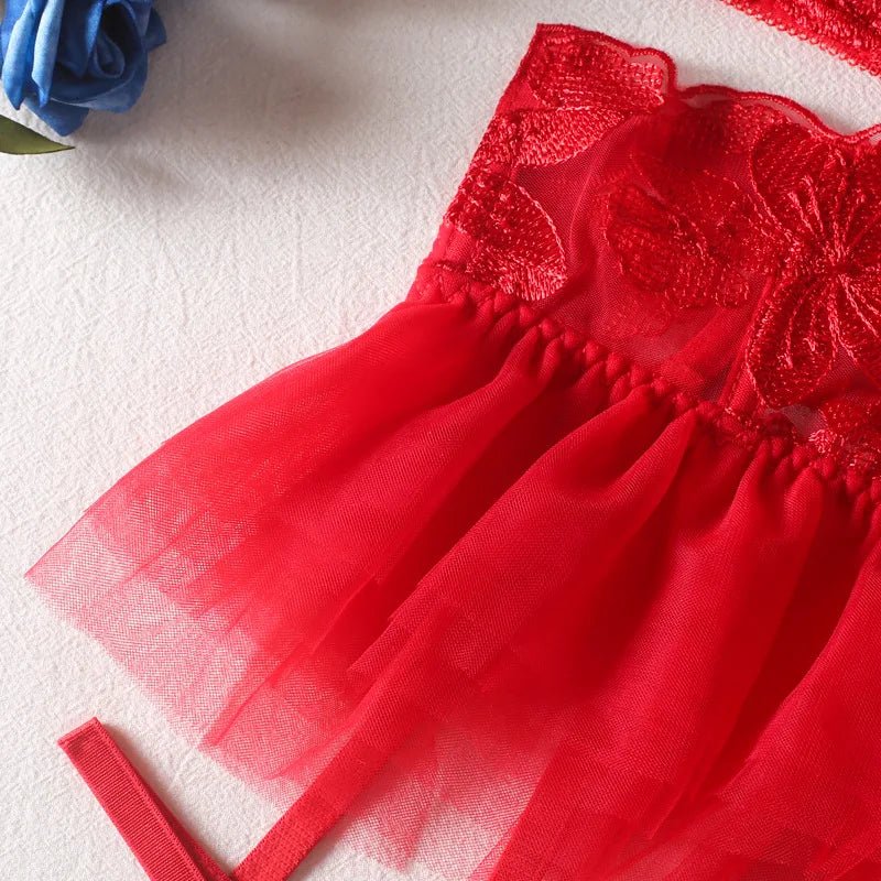 Lingerie reggiseno perizoma e giarrettiere patchwork da donna - intimo lingerie ATREND