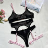 Lingerie reggiseno perizoma & giarrettiera da donna ATREND
