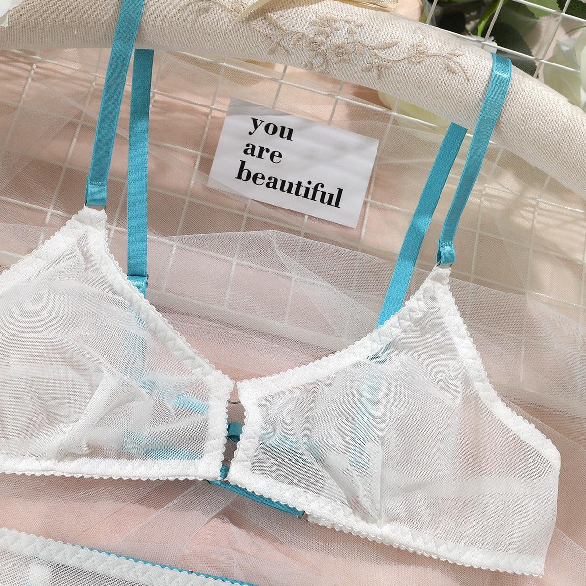 Lingerie reggiseno perizoma & giarrettiera da donna - intimo lingerie ATREND