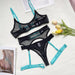 Black/Turquoise