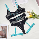 Lingerie reggiseno perizoma & giarrettiera da donna - intimo lingerie ATREND