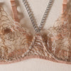 Lingerie reggiseno perizoma & giarrettiere con catene da donna ATREND
