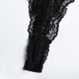 Lingerie reggiseno perizoma in pizzo & giarrettiera da donna - intimo lingerie ATREND