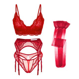 Lingerie reggiseno perizoma parigine & giarrettiera da donna - lingerie ATREND
