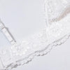 Lingerie reggiseno perizoma parigine & giarrettiera da donna ATREND