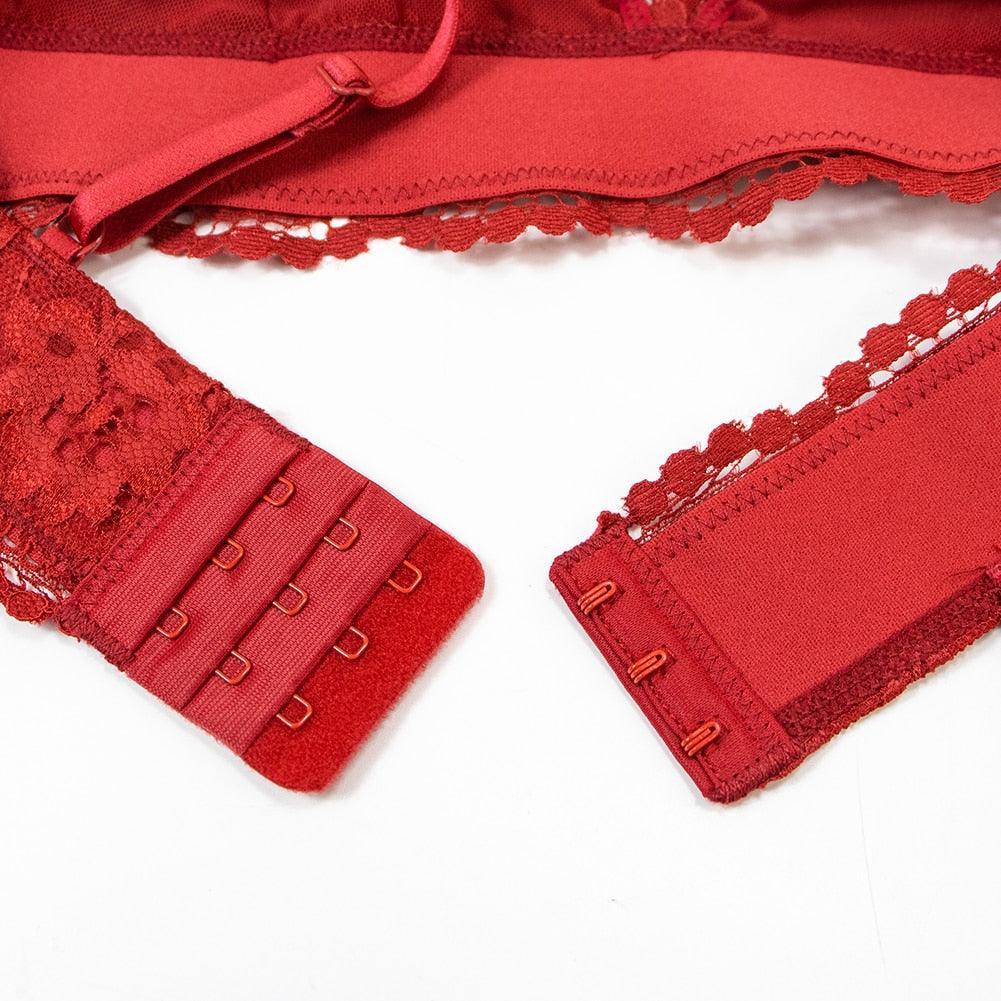 Lingerie reggiseno perizoma parigine & giarrettiera da donna - lingerie ATREND