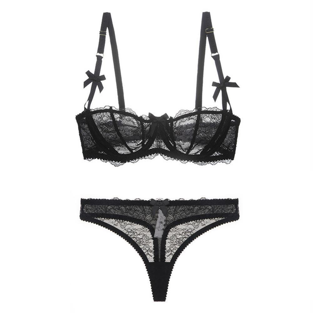 Lingerie reggiseno & perizoma trasparente da donna - lingerie ATREND