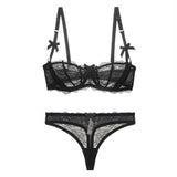 Lingerie reggiseno & perizoma trasparente da donna - lingerie ATREND