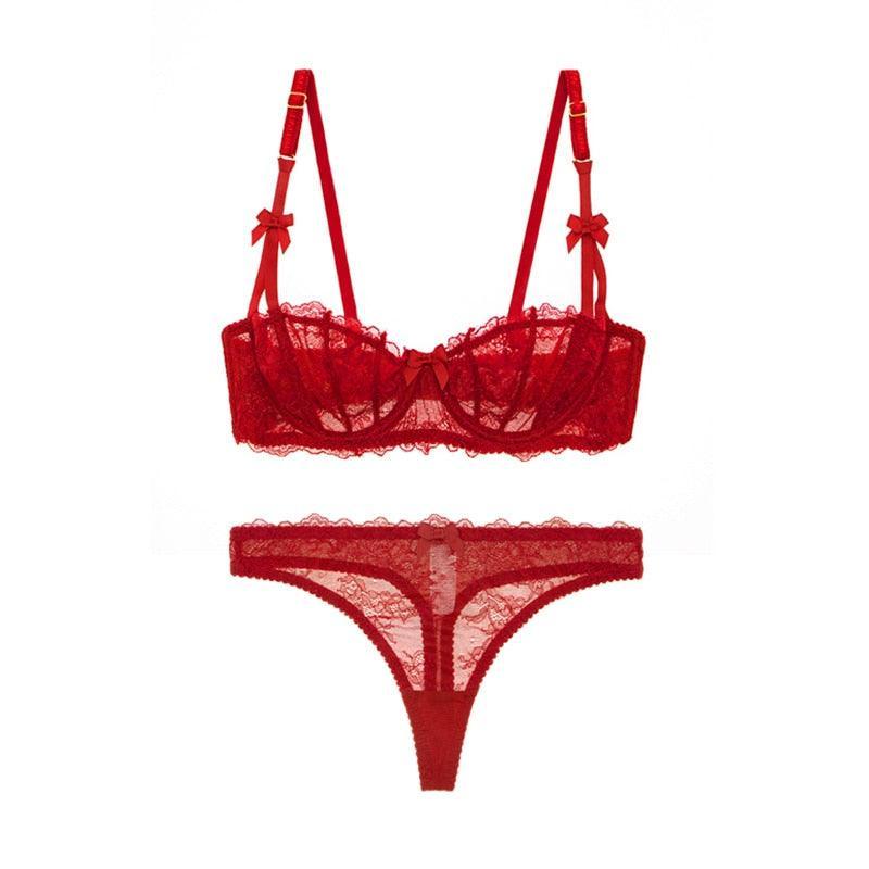 Lingerie reggiseno & perizoma trasparente da donna - lingerie ATREND