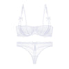 Lingerie reggiseno & perizoma trasparente da donna ATREND
