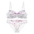 Lingerie reggiseno & slip in pizzo floreale da donna ATREND