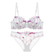 Lingerie reggiseno & slip in pizzo floreale da donna - lingerie ATREND