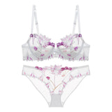 Lingerie reggiseno & slip in pizzo floreale da donna - lingerie ATREND