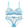 Lingerie reggiseno & slip in pizzo floreale da donna ATREND