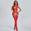 Lingerie sexy jumpsuit scavata a rete trasparente da donna ATREND
