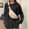 Marsupio casual in velluto a coste da donna ATREND