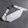 Marsupio uomo casual alla moda con motivo geometrico chiusura a clip ATREND