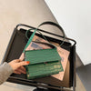 Mini borsa a tracolla in pelle PU crocodile da donna ATREND