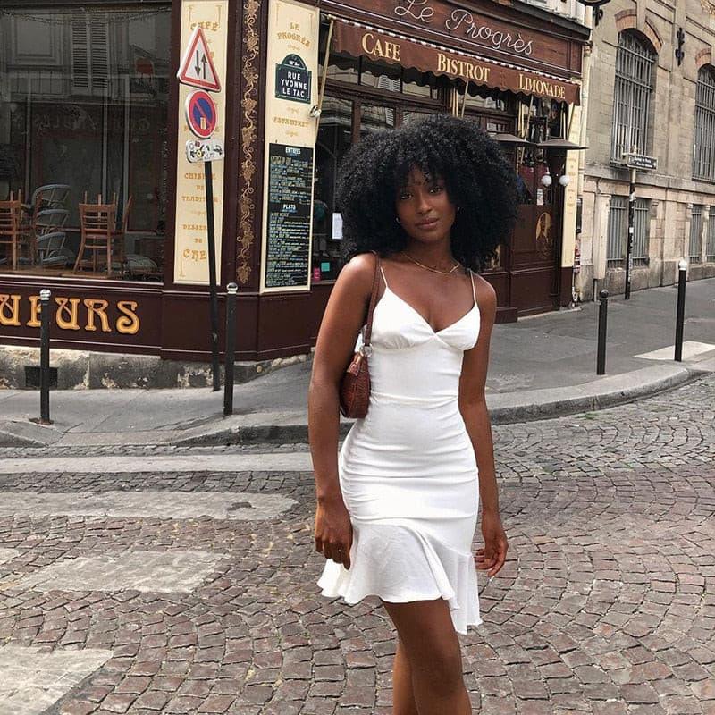 Mini dress senza maniche London Vibes da donna - Abbigliamento Abiti ATREND