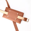 Mini marsupio casual in pelle PU con tracolla removibile da donna ATREND