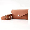 Mini marsupio casual in pelle PU con tracolla removibile da donna ATREND