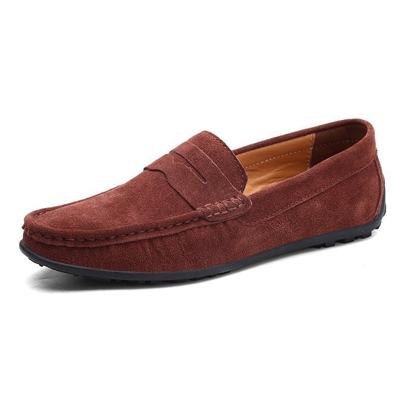 Mocassini scamosciati casual da uomo - Mocassini ATREND