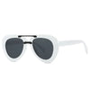 Occhiali da sole a goccia bicolor unisex ATREND