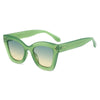 Occhiali da sole cat eyes da donna con lente sfumata e protezione UV400 ATREND