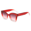Occhiali da sole cat eyes da donna con lente sfumata e protezione UV400 ATREND