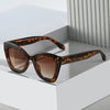 Occhiali da sole cat eyes da donna con lente sfumata e protezione UV400 ATREND