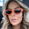 Occhiali da sole cat eyes da donna con protezione UV400 ATREND