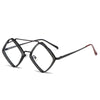 Occhiali da sole da uomo Steampunk retrò con montatura cavas in metallo UV400 ATREND