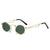 Occhiali da sole ovali con lenti colorate unisex ATREND