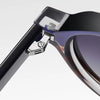 Occhiali da sole polarizzati da uomo punk rotondi anti luce blu UV400 ATREND