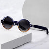 Occhiali da sole polarizzati da uomo punk rotondi anti luce blu UV400 ATREND